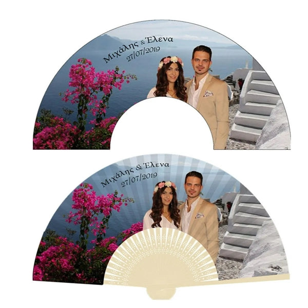 Bamboo promotional Hand Held Fan