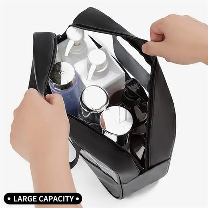 Clear PVC Travel Cosmetic Bag Toiletry Makeup Organizer