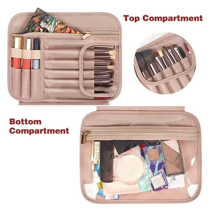 waterproof makeup organizer for cosmetic bag