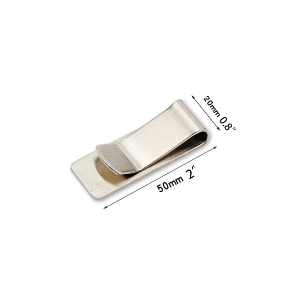 Stainless Steel Notebook Note Pen Holder