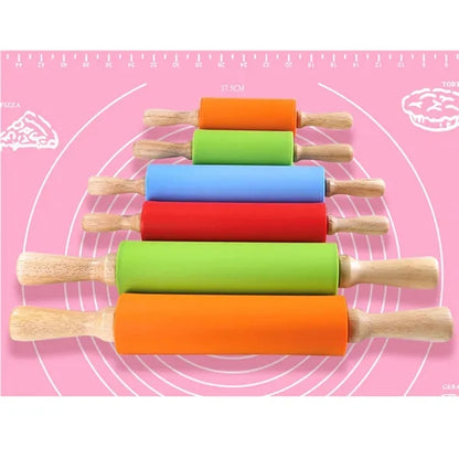 Silicone Rolling Pin For Baking