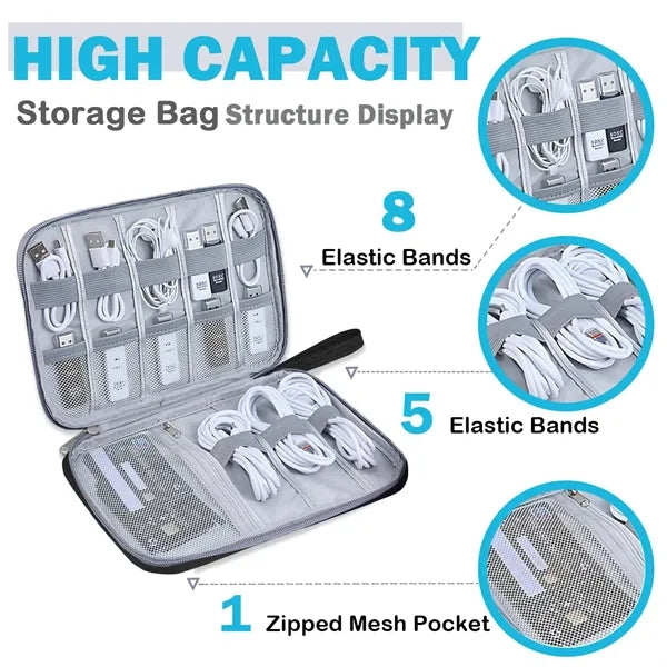 Electronics Accessories Organizer Bag