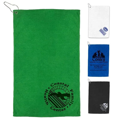 Recycled RPET 300 GSM Heavy Duty Microfiber Golf Towel