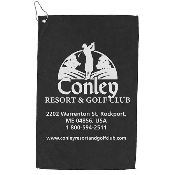 Recycled RPET 300 GSM Heavy Duty Microfiber Golf Towel
