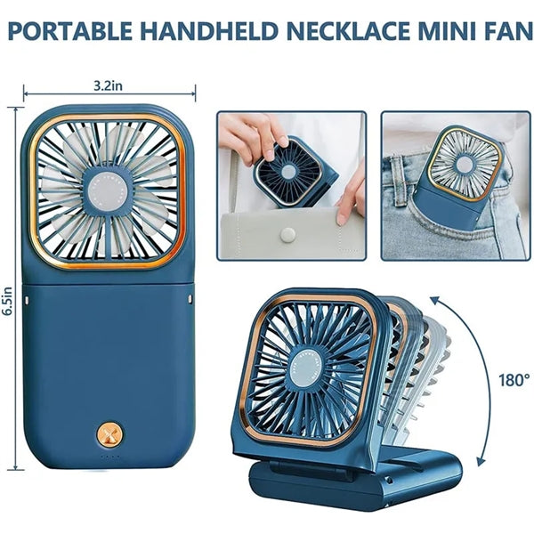 Folding Fan With Phone Stand