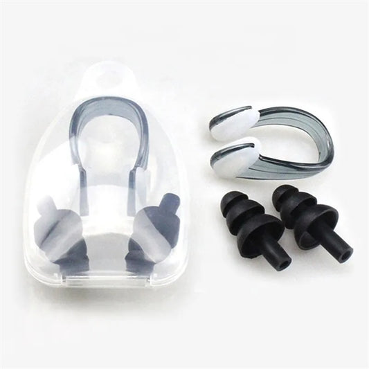 Swimming Nose Clips And Earplugs Kits