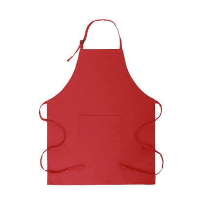 7 OZ. ADJUSTABLE TWILL BIB APRON/ 2-POCKET