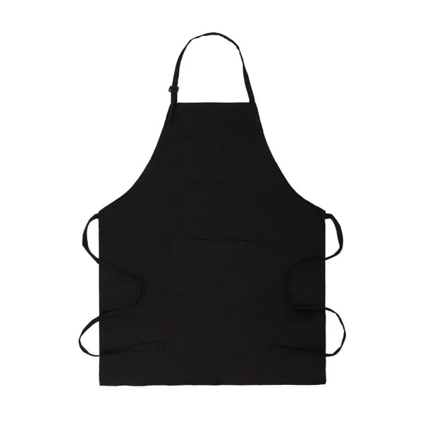 7 OZ. ADJUSTABLE TWILL BIB APRON/ 2-POCKET
