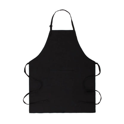 7 OZ. ADJUSTABLE TWILL BIB APRON/ 2-POCKET