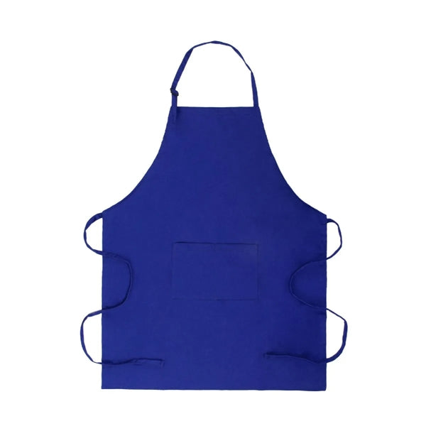 7 OZ. ADJUSTABLE TWILL BIB APRON/ 2-POCKET