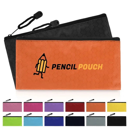 WATERPROOF ZIPPER PENCIL POUCH