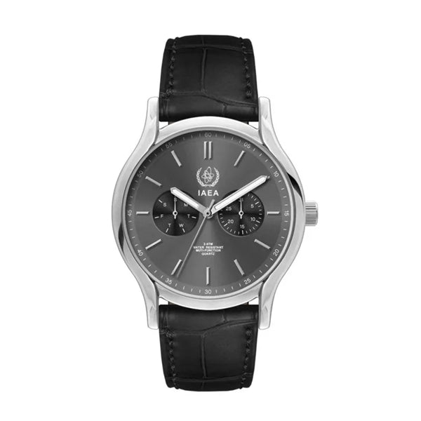 39MM, SILVER METAL CASE, MULTIFUNCTION MVT