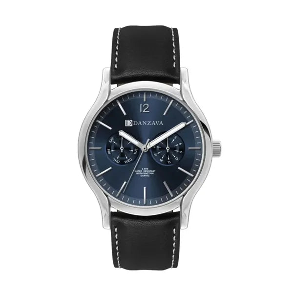39MM, SILVER METAL CASE, MULTIFUNCTION MVT