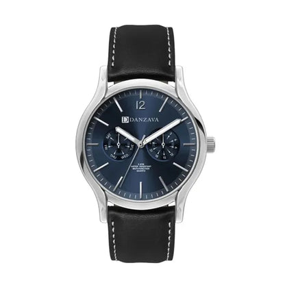 39MM, SILVER METAL CASE, MULTIFUNCTION MVT