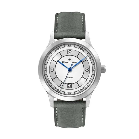 40MM, SS, SILVER CASE, "AUTOMATIC" MVT, DTE