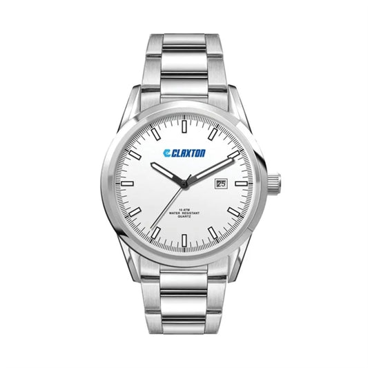 42MM SS, SILVER CASE, 3-HAND MVT, DTE