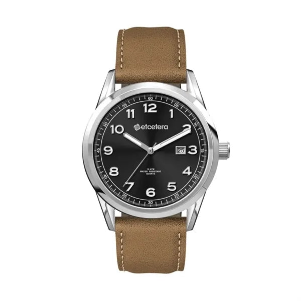 42MM SS, SILVER CASE, 3-HAND MVT, DTE