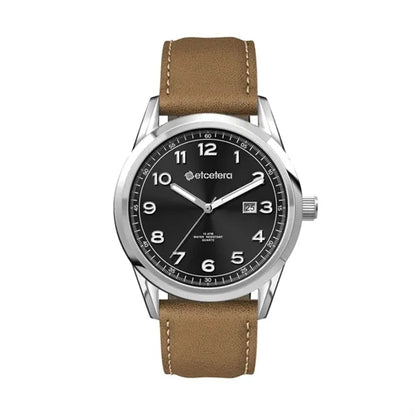 42MM SS, SILVER CASE, 3-HAND MVT, DTE