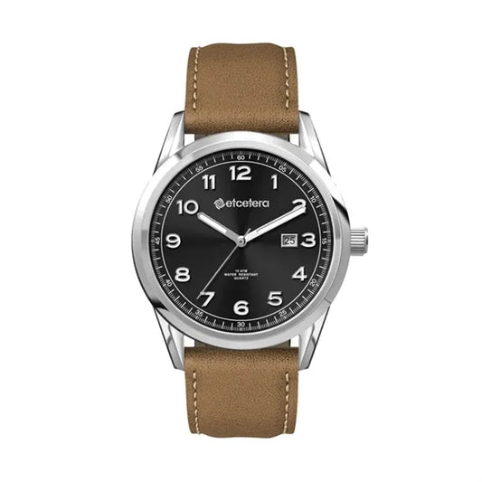 42MM SS, SILVER CASE, 3-HAND MVT, DTE