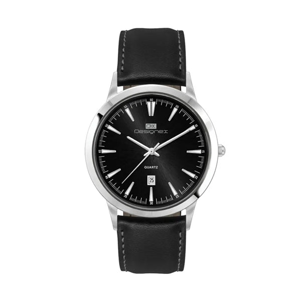 43MM SS SILVER CASE, 3-HAND MVT, DTE