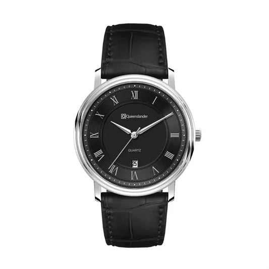 40MM, SS, SILVER CASE, 3-HAND MVT, DTE