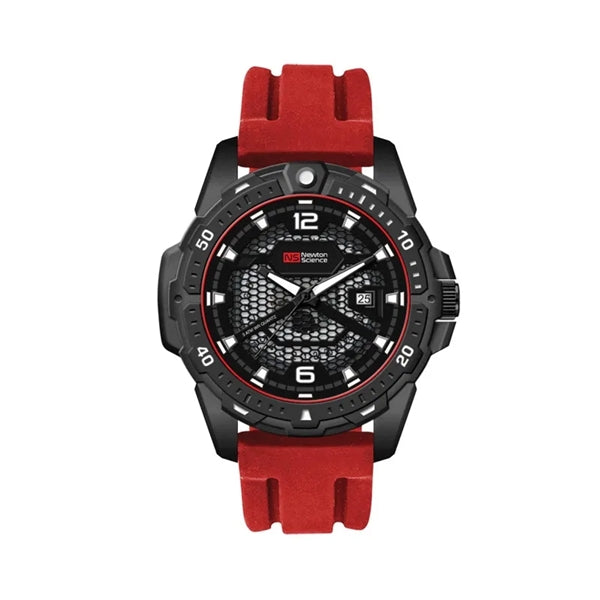 45MM, BLACK METAL CASE, 3-HAND MVT, DTE