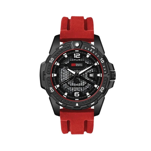 45MM, BLACK METAL CASE, 3-HAND MVT, DTE