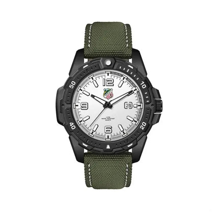 45MM. BLACK METAL CASE, 3-HAND MVT, DTE