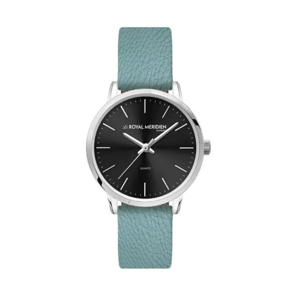 30.5MM, SILVER METAL CASE, 3-HAND MVT