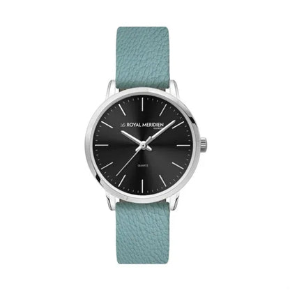 30.5MM, SILVER METAL CASE, 3-HAND MVT