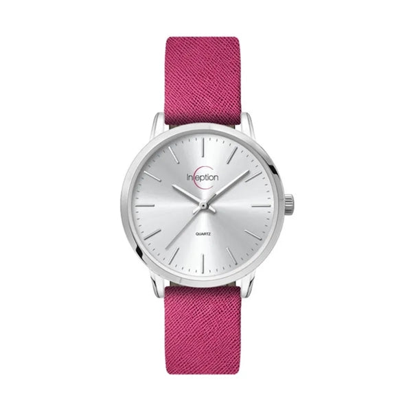 30.5MM, SILVER METAL CASE, 3-HAND MVT