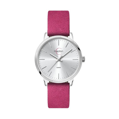 30.5MM, SILVER METAL CASE, 3-HAND MVT