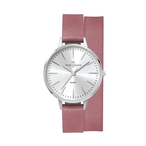 34MM, SILVER METAL CASE, 3-HAND MVT