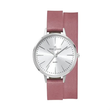 34MM, SILVER METAL CASE, 3-HAND MVT