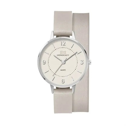 34MM, SILVER METAL CASE, 3-HAND MVT