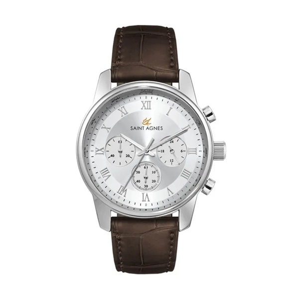 41MM, SILVER METAL CASE, CHRONO MVT