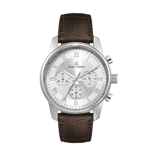 41MM, SILVER METAL CASE, CHRONO MVT