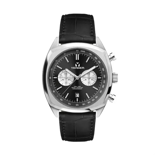 42MM, SS, SILVER CASE, CHRONO MVT, DTE