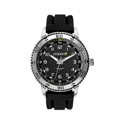 46MM, SILVER METAL CASE, 3-HAND MVT