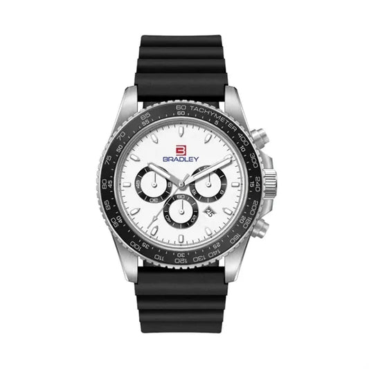 42.5MM, SS, SILVER CASE, CHRONO MVT, DTE