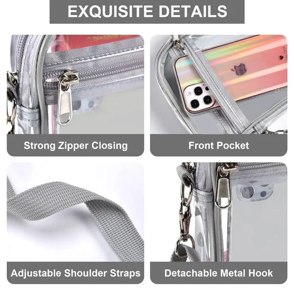 Clear Crossbody  Bag