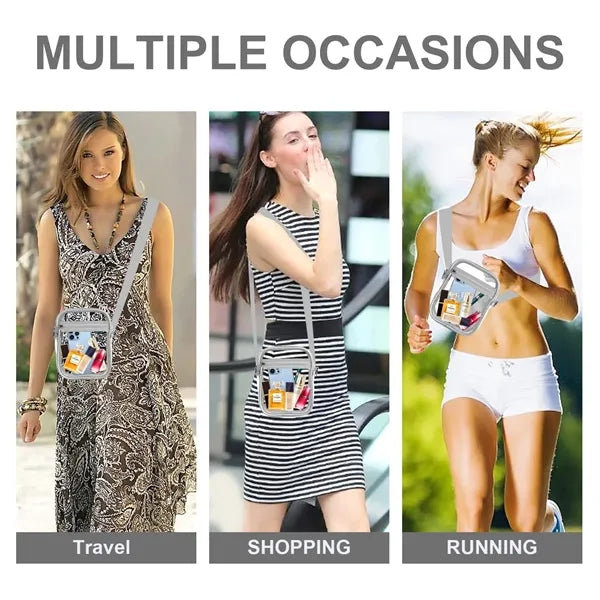 Clear Crossbody  Bag