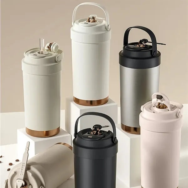 18Oz Stainless Steel Double Wall Insulated Vacuum Bottle