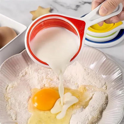 Silicone Folding Measuring Cup And Spoon Set Of Four Pieces