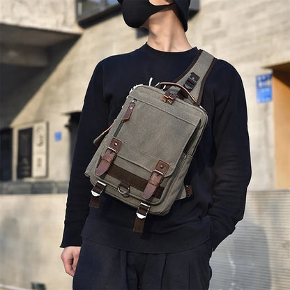 Cross Body Messenger Shoulder Sling Backpack Bag