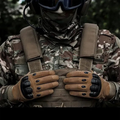 Tactical Gloves with Hard Shield for Motorcycle Camping