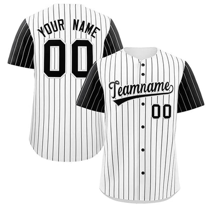 Customized Shirt Jersey Pinstripe