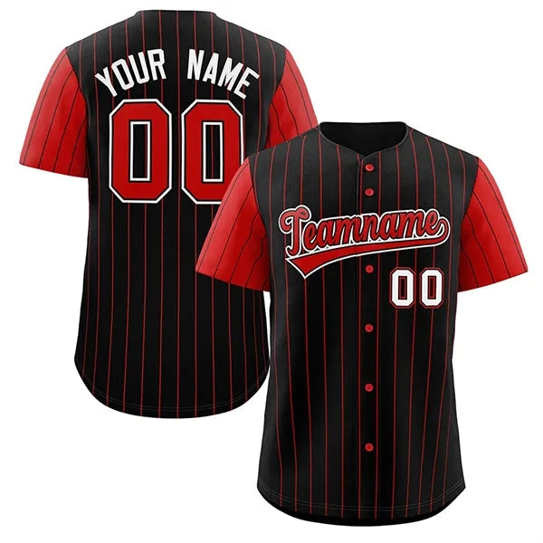 Customized Shirt Jersey Pinstripe