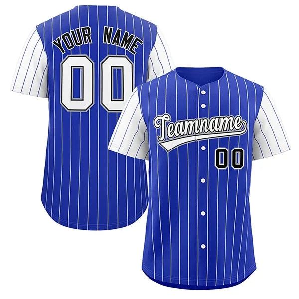 Customized Shirt Jersey Pinstripe