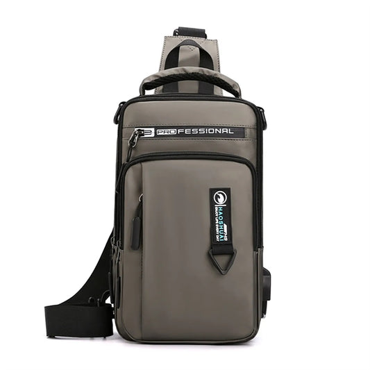 Casual Daypack Waterproof Shoulder Chest Bag For Men
